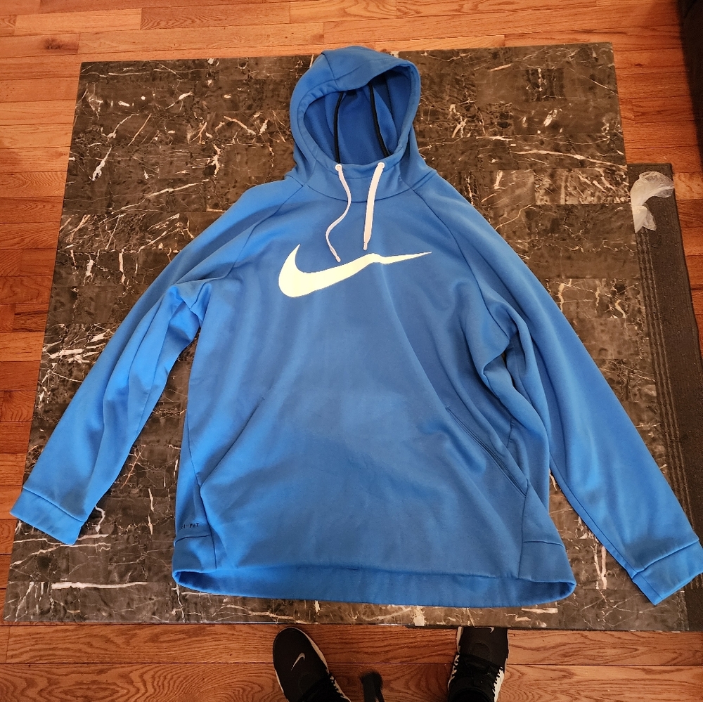 Nike XXL Light Blue Hoodie